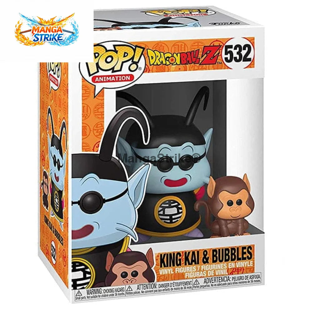 Figurine POP Dragon Ball Z - Kaio & Bubbles - Kaiô & Bubbles