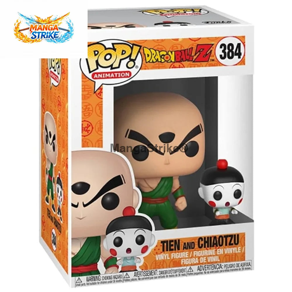 Figurine POP Dragon Ball Z - Tien et Chiaotzu - Tien et Chiaotzu