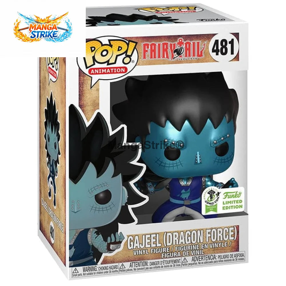 Figurine POP Fairy Tail - Métal Gajeel Redfox - Métal Gajeel