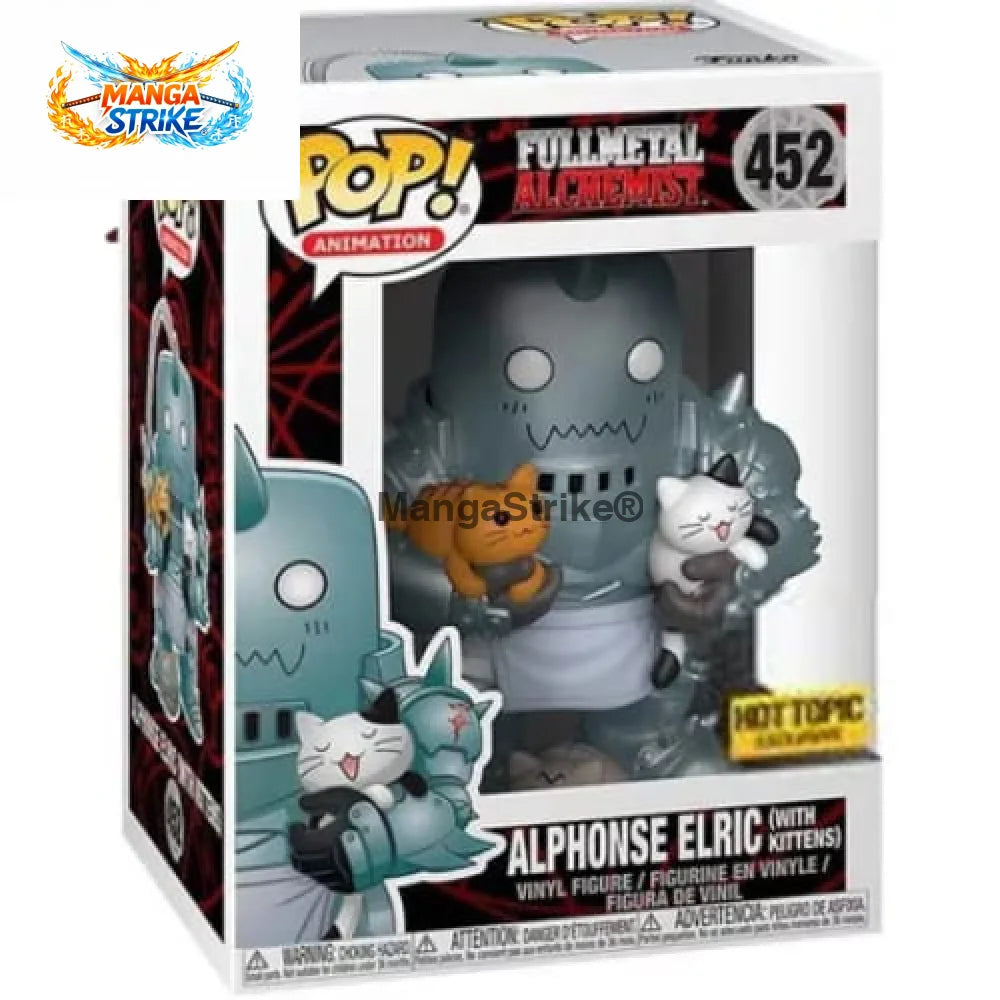 Figurine POP Fullmetal Alchemist - Alphonse & Chatons