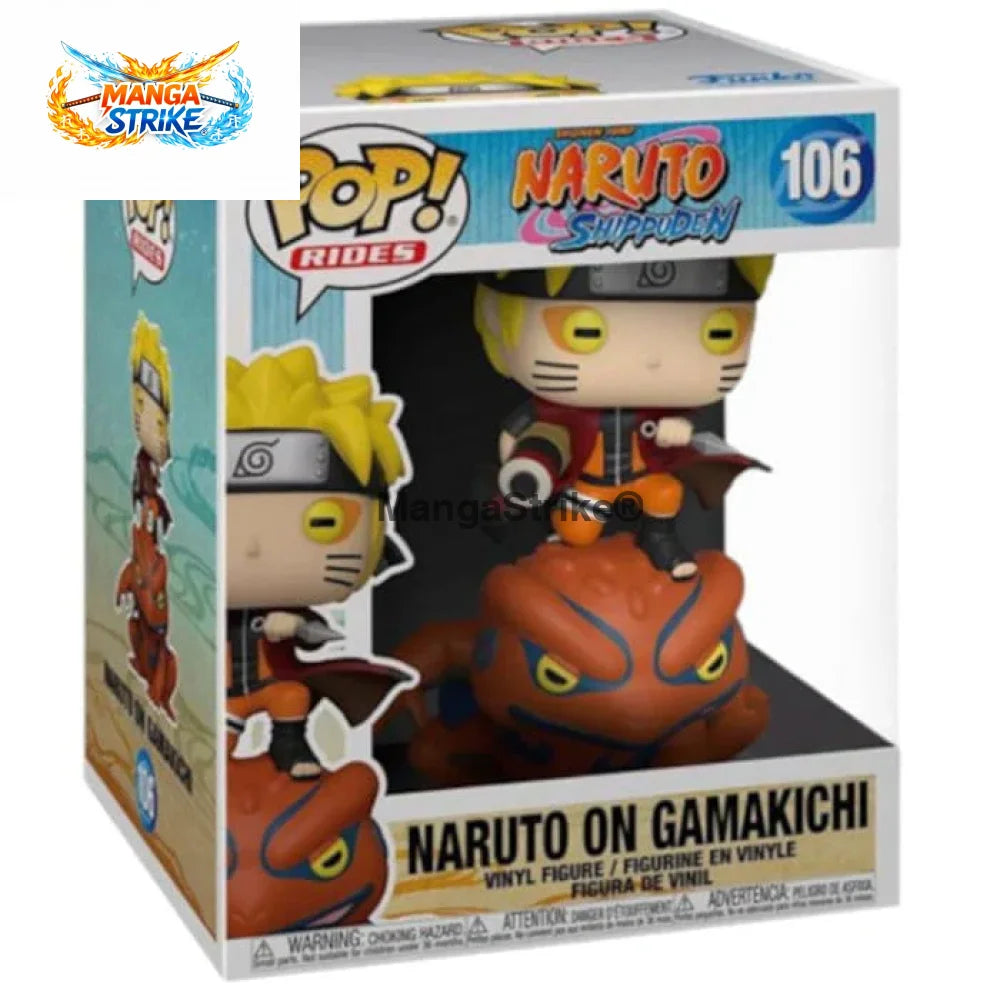 Figurine POP Naruto - Naruto & Gamakichi - Naruto & Gamakichi