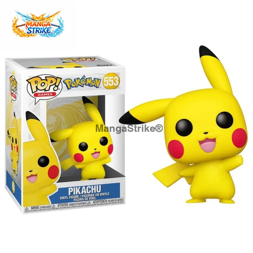 Figurine POP Pokémon - Pikachu Happy