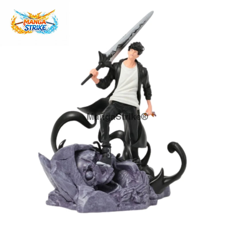 Figurine Jin-Woo Solo Leveling combat