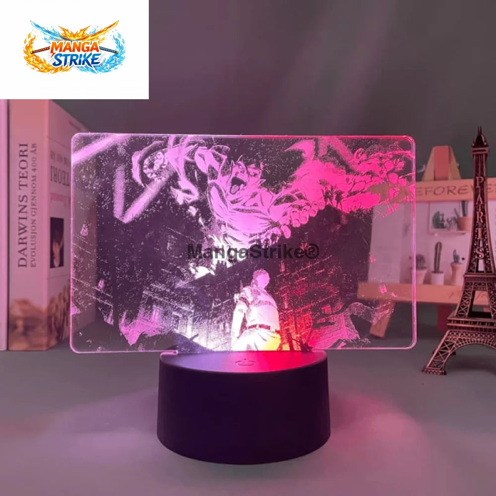 Lampe Attaque des Titans - LED Titans Assaillant Bicolore - Avec télécommande