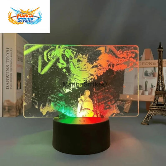 Lampe Attaque des Titans - LED Titans Assaillant Bicolore - Avec télécommande