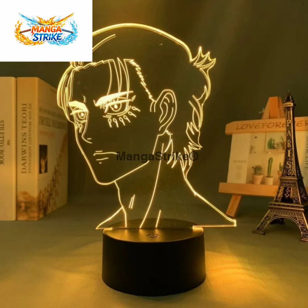 Lampe Attaque des Titans - LED Eren Yeager (Adulte) - Eren Yeager (Adulte)