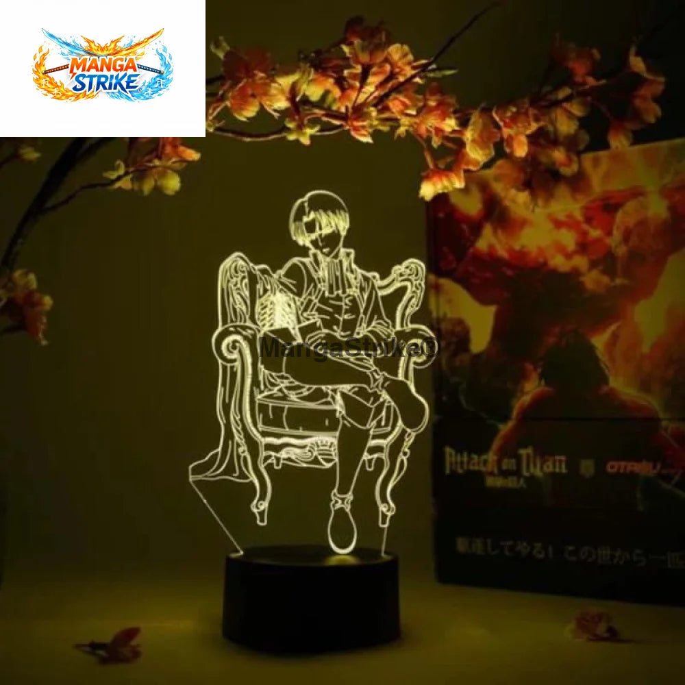 Lampe Attaque des Titans - LED Livaï - Livaï