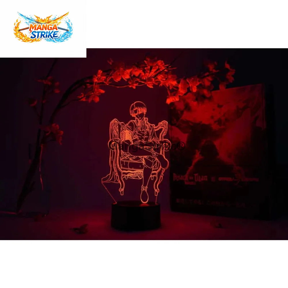 Lampe Attaque des Titans - LED Livaï - Livaï