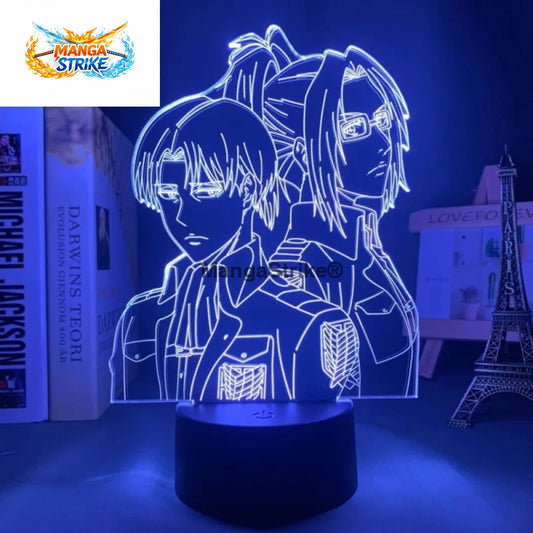 Lampe Attaque des Titans - LED Livaï avec Hansi - Livaï avec Hansi