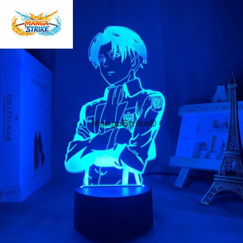 Lampe Attaque des Titans - LED Livaï (Rivaille) Ackerman - Livaï (Rivaille) Ackerman