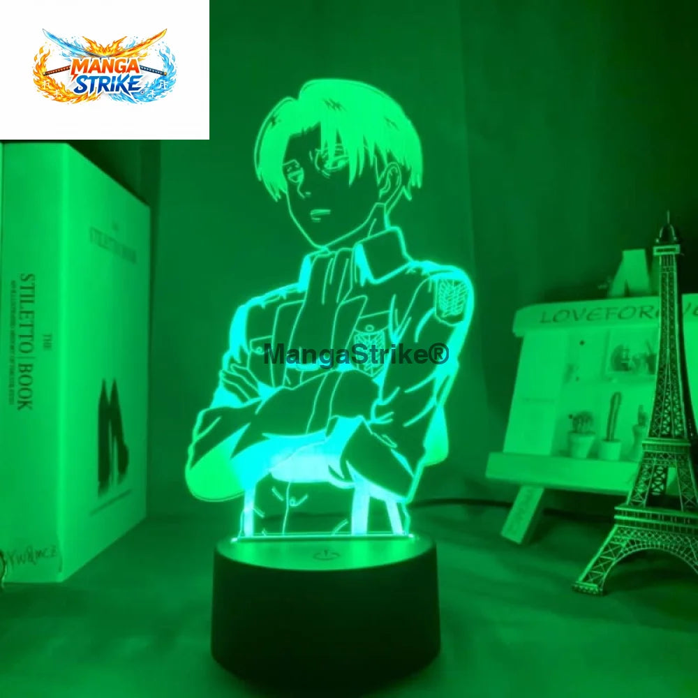Lampe Attaque des Titans - LED Livaï (Rivaille) Ackerman - Livaï (Rivaille) Ackerman