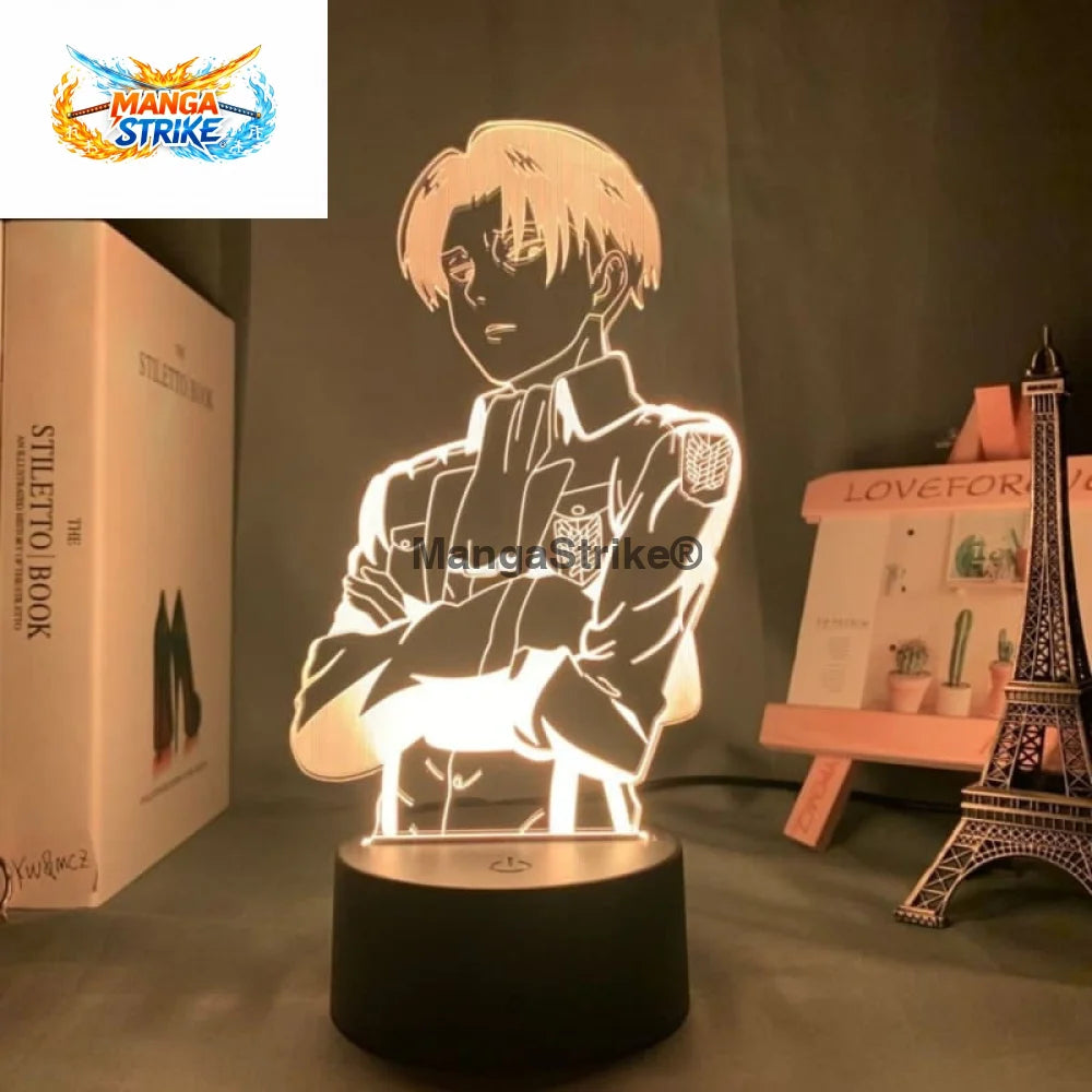 Lampe Attaque des Titans - LED Livaï (Rivaille) Ackerman - Livaï (Rivaille) Ackerman