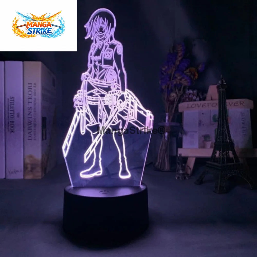 Lampe Attaque des Titans - LED Mikasa Ackerman mode combat - Mikasa Ackerman mode combat
