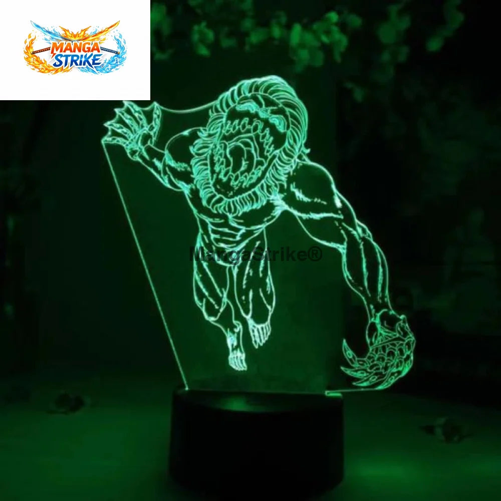 Lampe Attaque des Titans - LED Titan Mâchoire - Titan Mâchoire