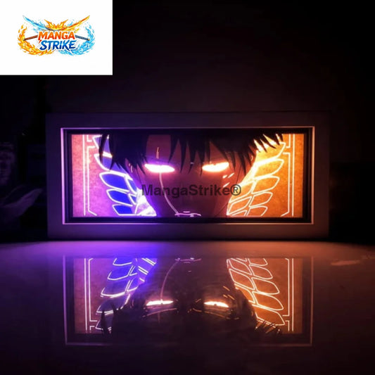 Lampe Attaque des Titans - Veilleuse 3D Livai
