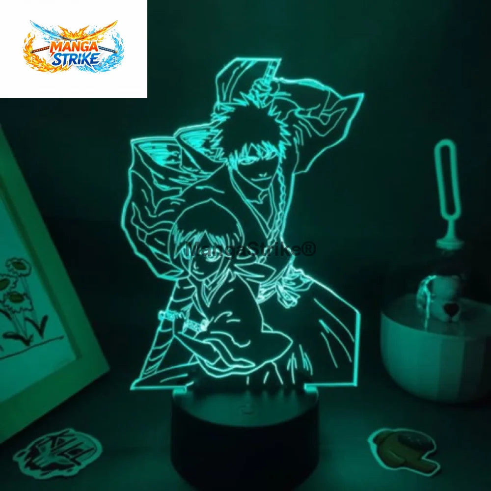 Lampe Bleach - LED Ichigo avec Rukia - Ichigo avec Rukia