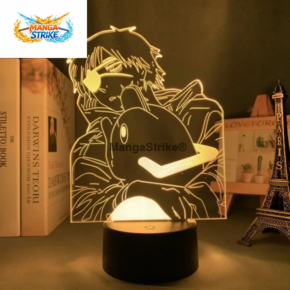 Lampe Chainsaw Man - LED Denji x Pochita - Denji x Pochita