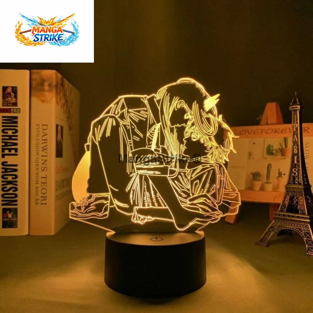 Lampe Chainsaw Man - LED Denji x Power - Pochita x Denji