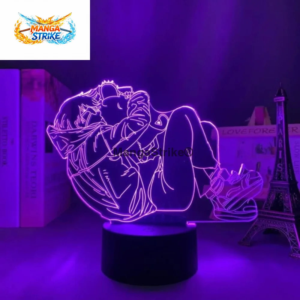 Lampe Chainsaw Man - LED Pochita x Denji - Pochita x Denji