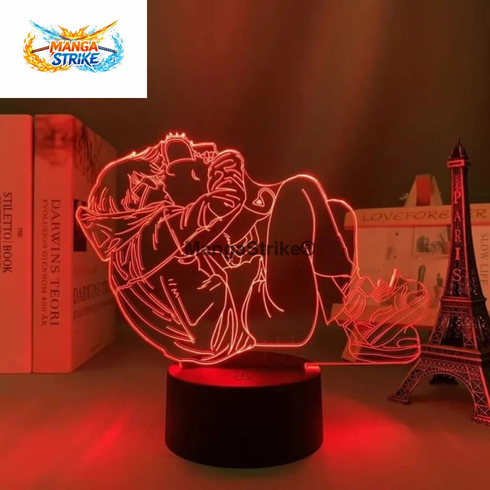 Lampe Chainsaw Man - LED Pochita x Denji - Pochita x Denji