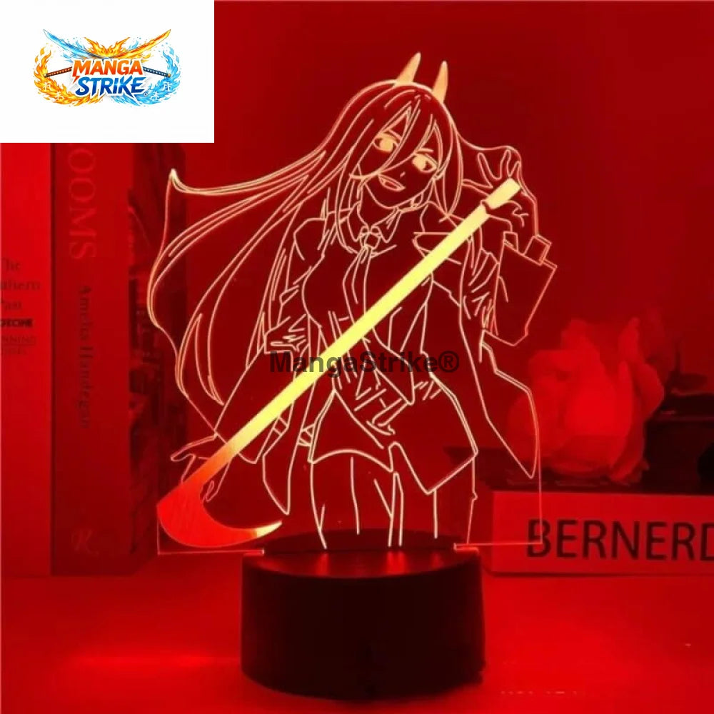 Lampe Chainsaw Man - LED Power ’Démon du Sang’ - Power ’Démon du Sang’