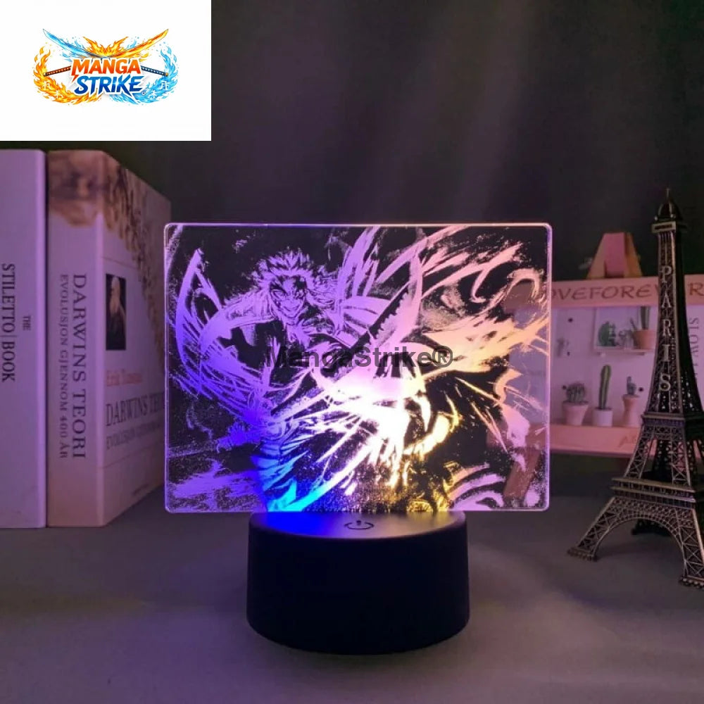Lampe Demon Slayer - LED Kyojuro Rengoku Bicolore - Avec télécommande