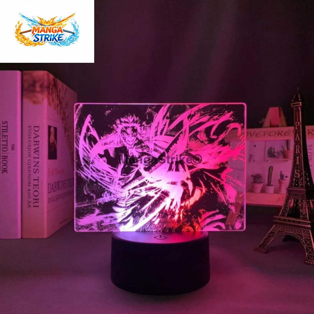 Lampe Demon Slayer - LED Kyojuro Rengoku Bicolore - Avec télécommande