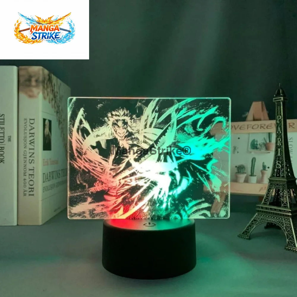 Lampe Demon Slayer - LED Kyojuro Rengoku Bicolore - Avec télécommande