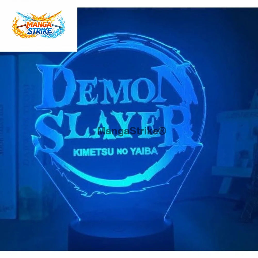 Lampe Demon Slayer - LED logo Kimetsu no Yaiba - Demon Slayer Logo