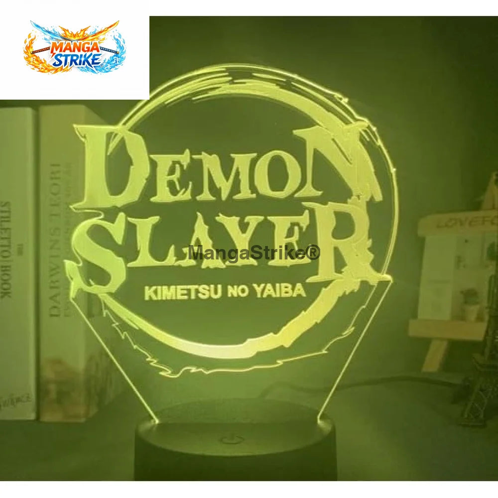 Lampe Demon Slayer - LED logo Kimetsu no Yaiba - Demon Slayer Logo