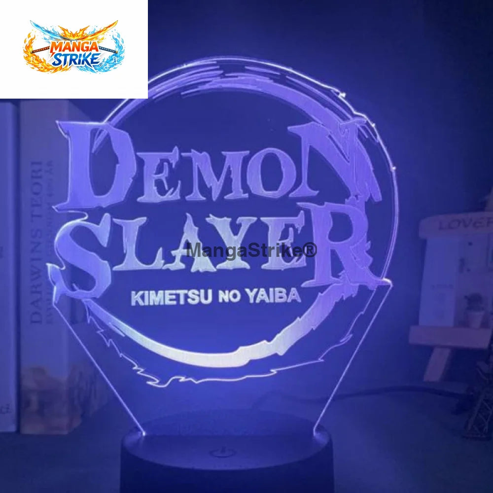 Lampe Demon Slayer - LED logo Kimetsu no Yaiba - Demon Slayer Logo