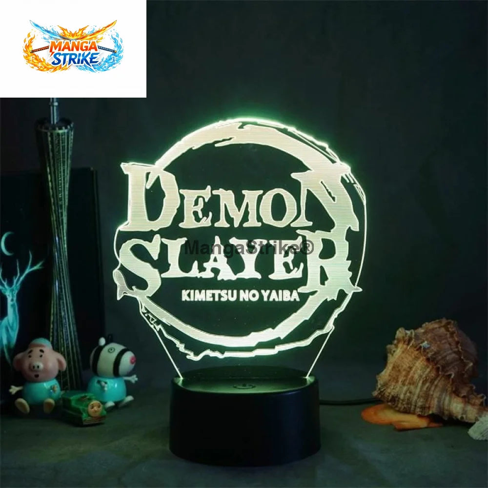 Lampe Demon Slayer - LED logo Kimetsu no Yaiba - Demon Slayer Logo