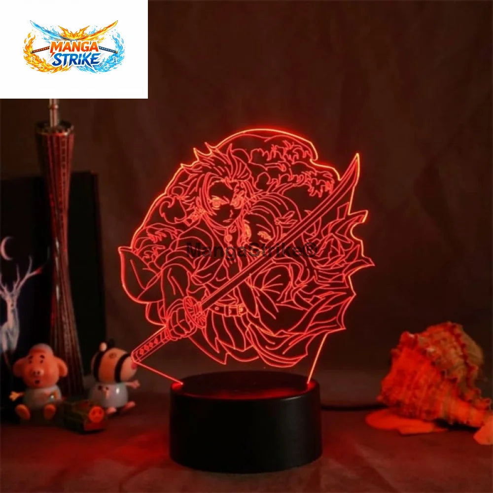Lampe Demon Slayer - LED Nezuko et Tanjiro - Fratrie Kamado