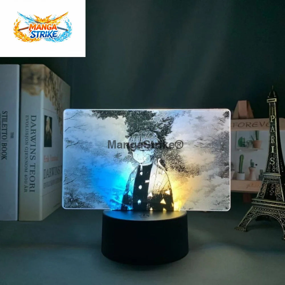 Lampe Demon Slayer - LED Zenitsu Agatsuma Bicolore - Avec télécommande - 39050508