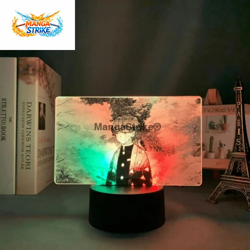 Lampe Demon Slayer - LED Zenitsu Agatsuma Bicolore - Avec télécommande - 39050508