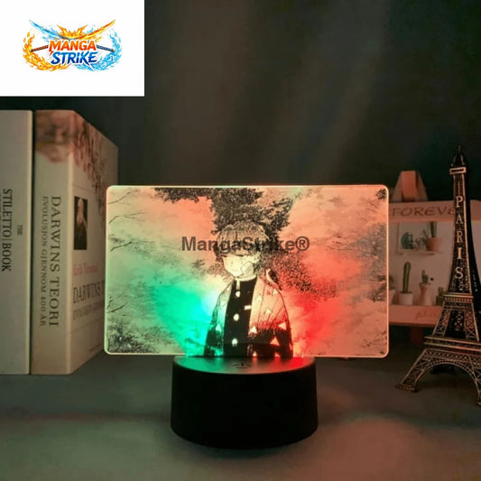 Lampe Demon Slayer - LED Zenitsu Agatsuma Bicolore - Avec télécommande - 39050508