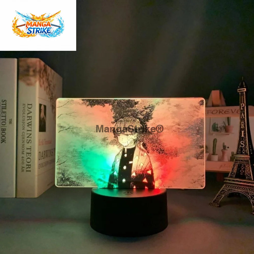 Lampe Demon Slayer - LED Zenitsu Agatsuma Bicolore - Avec télécommande - 39050508