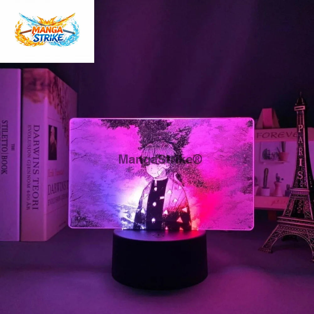 Lampe Demon Slayer - LED Zenitsu Agatsuma Bicolore - Avec télécommande - 39050508