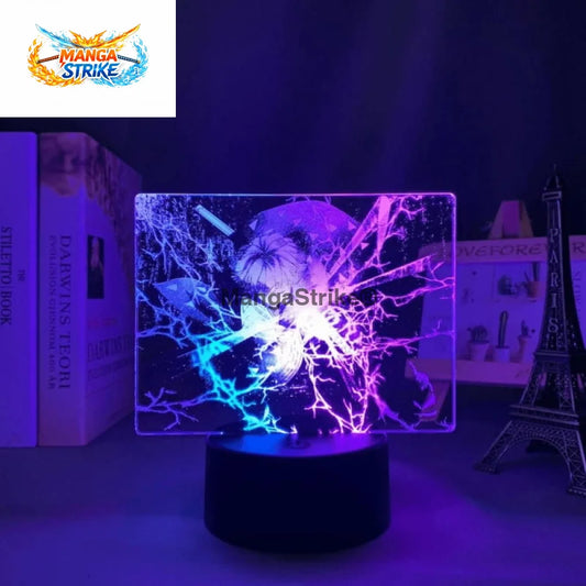 Lampe Demon Slayer - LED Zenitsu Agatsuma Bicolore V2 - Avec télécommande