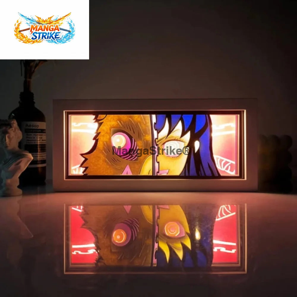 Lampe Demon Slayer - veilleuse 3D Inosuke Hashibira