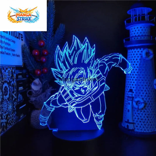 Lampe Dragon Ball Z - LED Bardock - Bardock