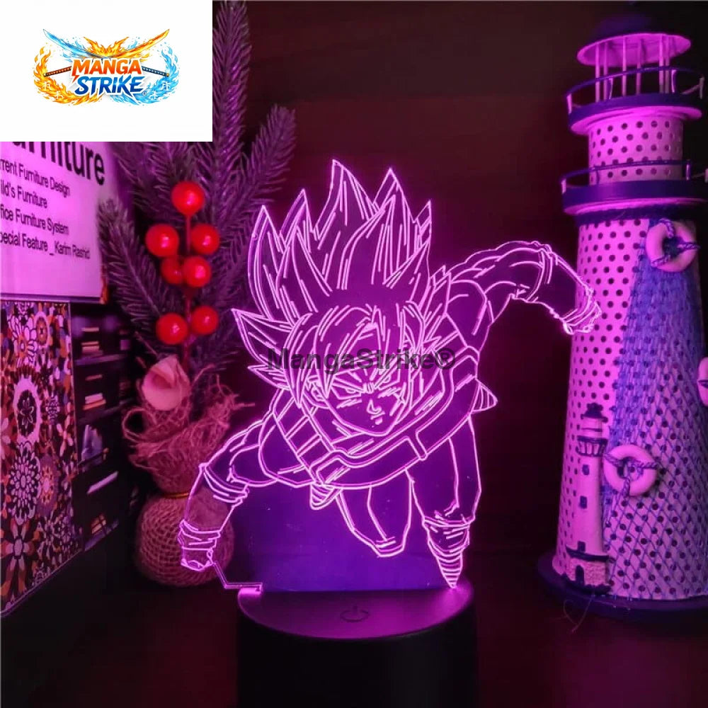 Lampe Dragon Ball Z - LED Bardock - Bardock