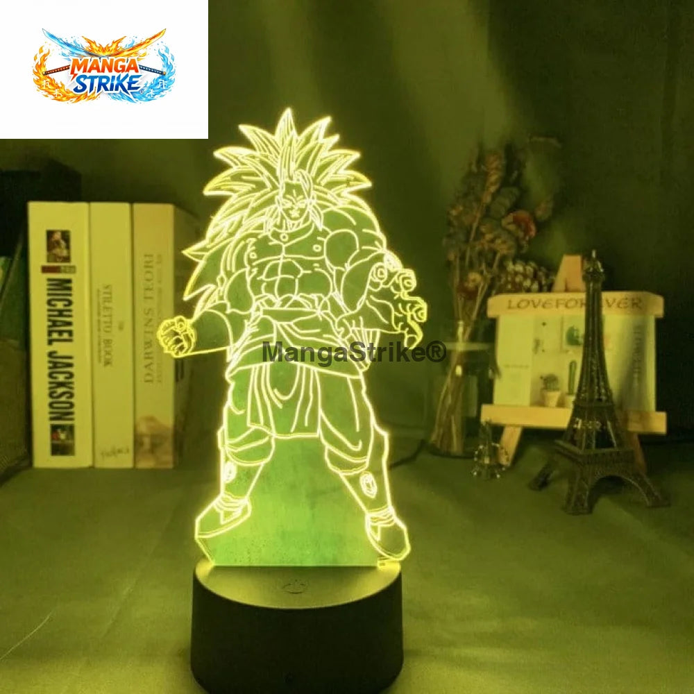 Lampe Dragon Ball Z - LED Broly SSJ3 - Broly SSJ3