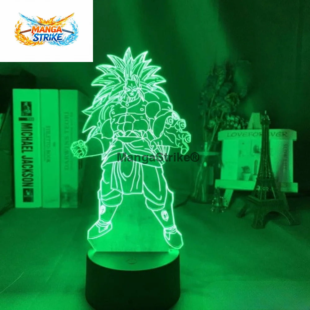 Lampe Dragon Ball Z - LED Broly SSJ3 - Broly SSJ3