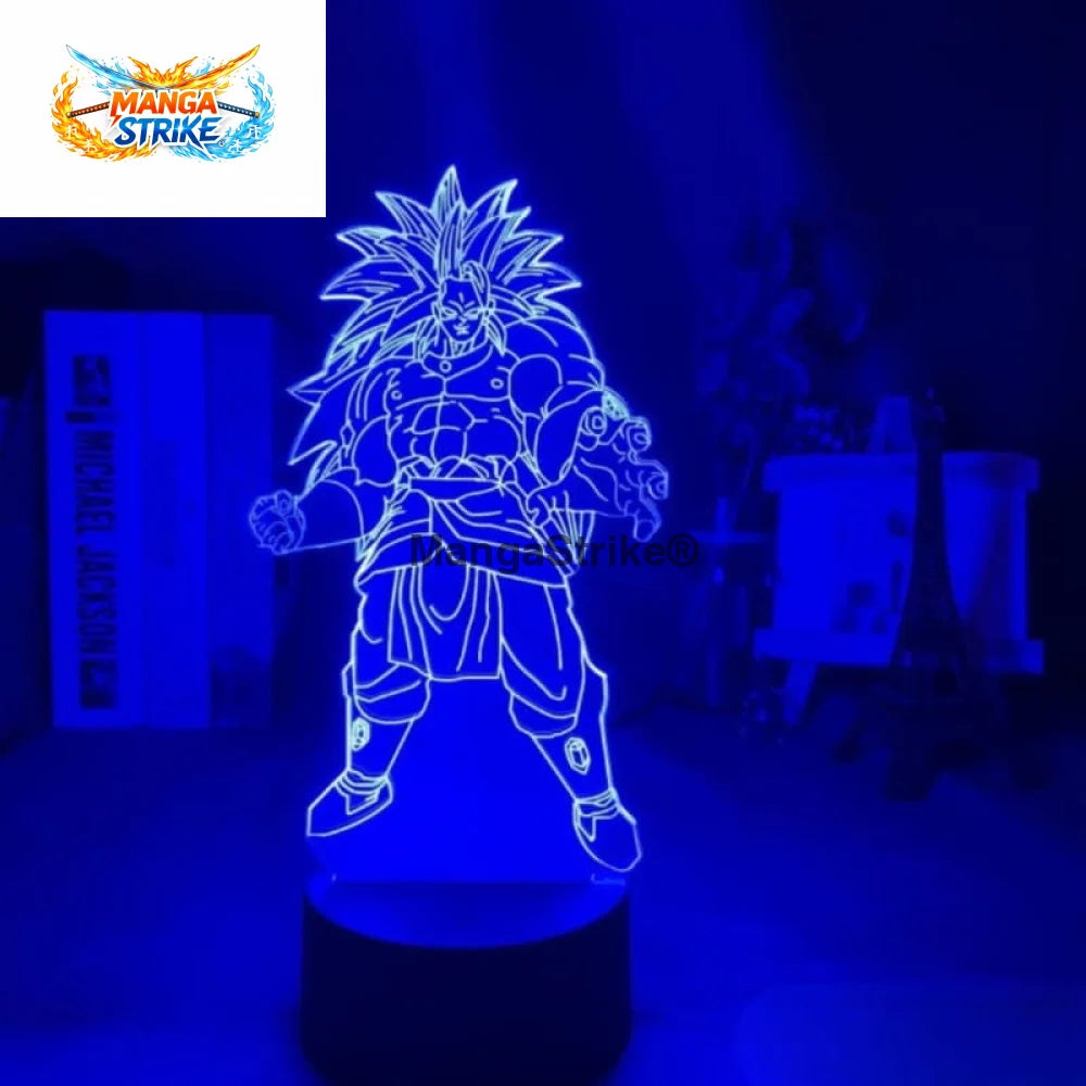 Lampe Dragon Ball Z - LED Broly SSJ3 - Broly SSJ3