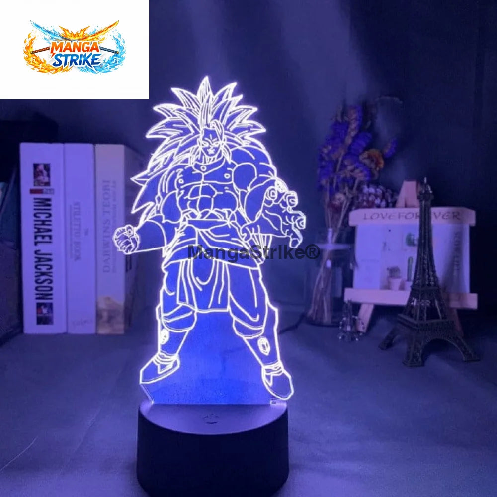 Lampe Dragon Ball Z - LED Broly SSJ3 - Broly SSJ3