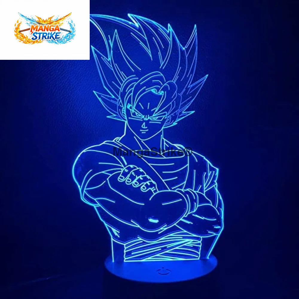 Lampe Dragon Ball Z - LED Goku SSJ Rosé - Goku Super Saiyan Rosé