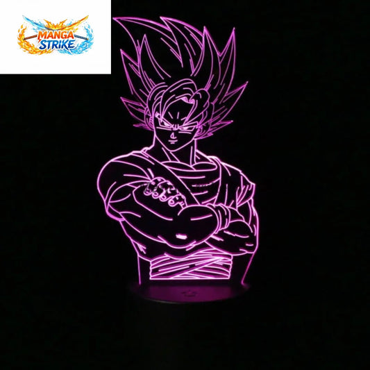 Lampe Dragon Ball Z - LED Goku SSJ Rosé - Goku Super Saiyan Rosé