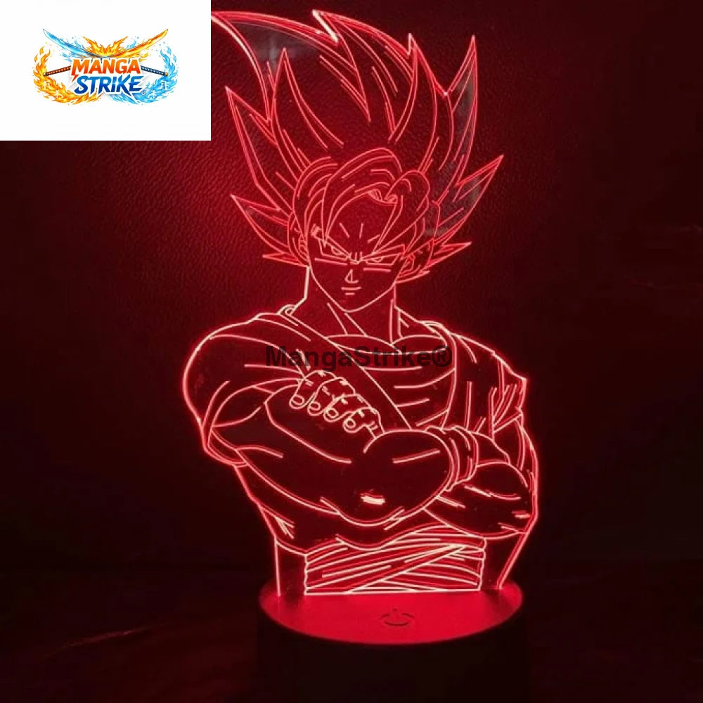 Lampe Dragon Ball Z - LED Goku SSJ Rosé - Goku Super Saiyan Rosé
