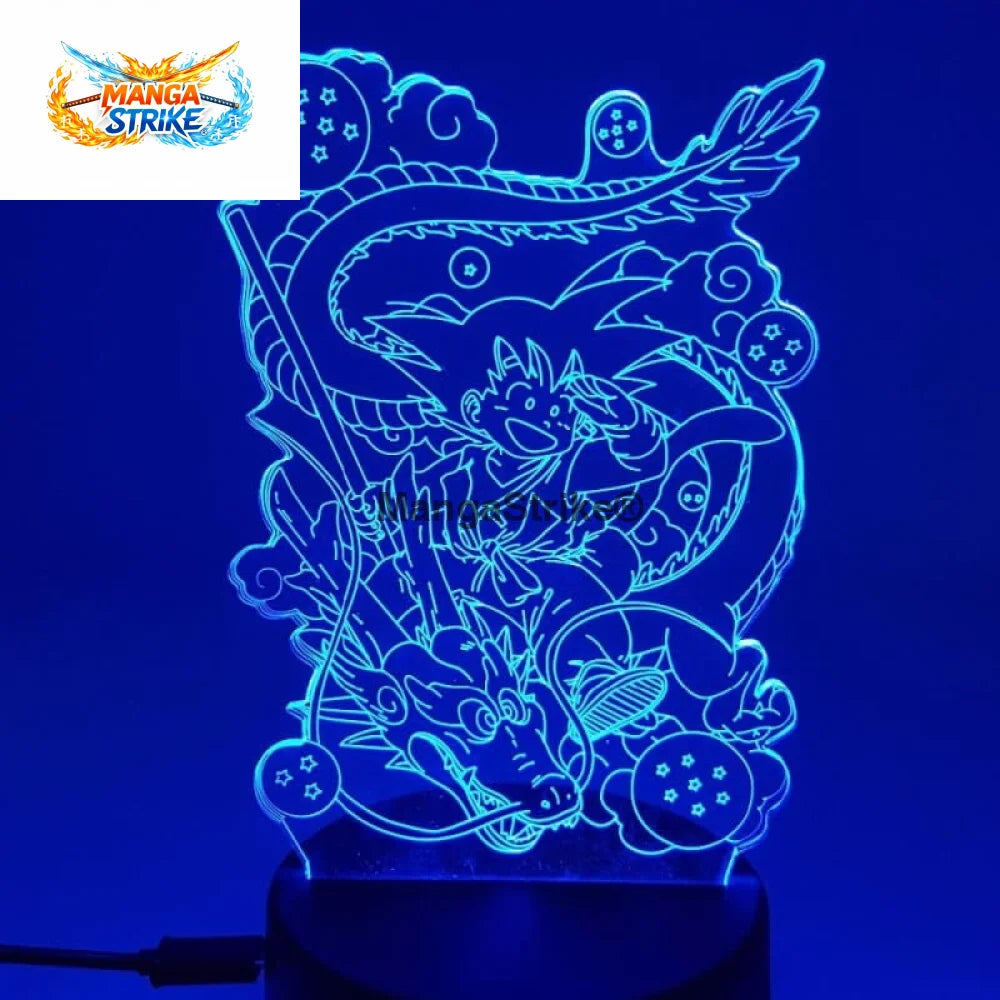 Lampe Dragon Ball Z - LED Goku x Shenron - Goku x Shenron
